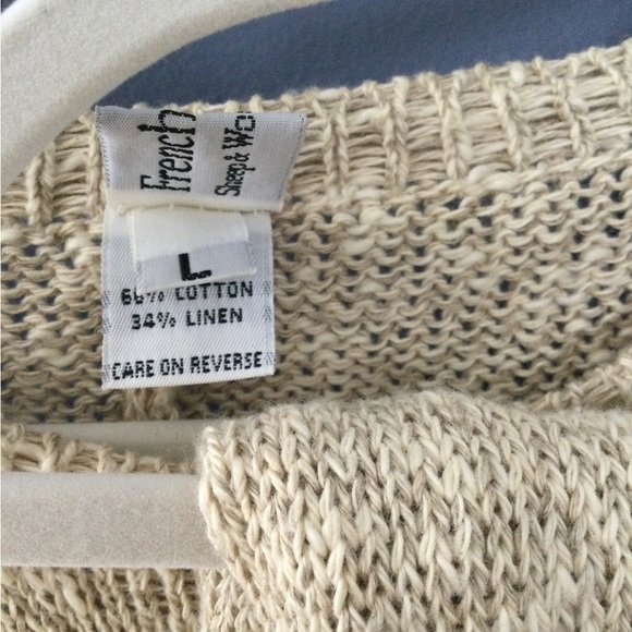 French Creek Linen Sweater Skirt Set - Picture 2 of 4